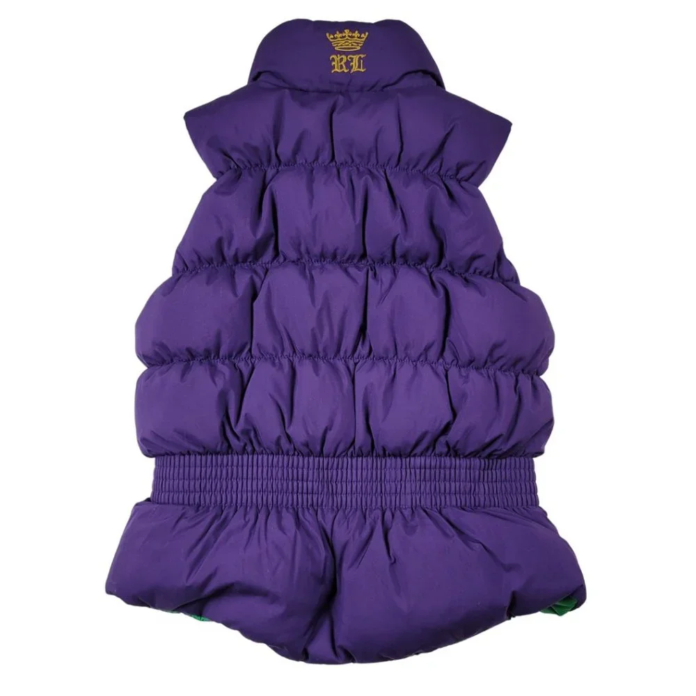 Ralph Lauren Down Reversible Puffer Vest Size 5 - Picture 4 of 15